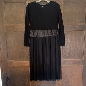 Women's Boutique Tiered Midi Dress by Amaya - Sz L